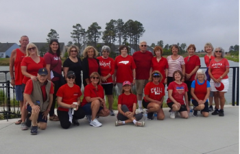 Group Photo at Melanoma Fundraiser