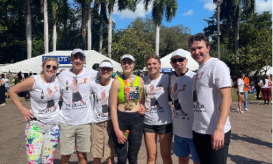 Camille At Miami Marathon for Melanoma2