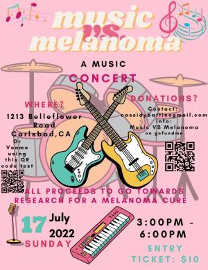 Music vs. Melanoma Poster